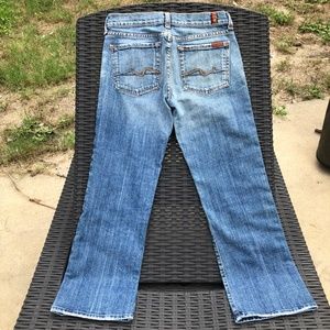 7 For All Mankind Jeans - 7 for all Mankind MNE Crop Signature Size 27 7 For All Mankind Jeans - 7 for all Mankind MNE Crop Signature Size 27